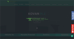 Desktop Screenshot of kovan.ba