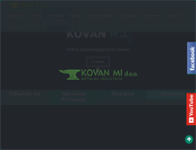 Tablet Screenshot of kovan.ba